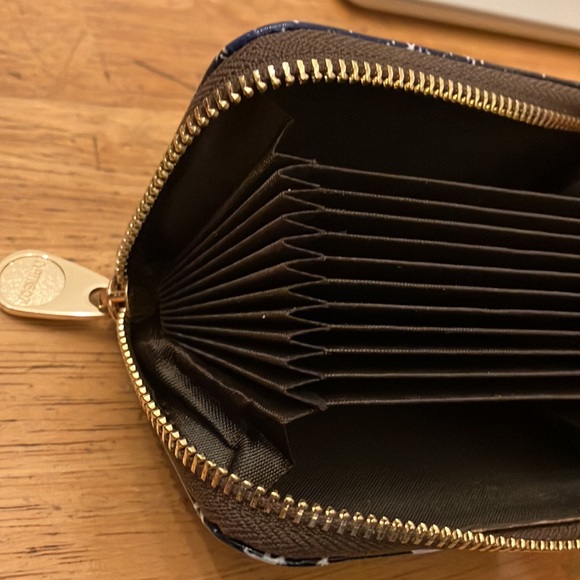 Accordion wallet, stars, space, cosmic, zippered. - Picture 2 of 7